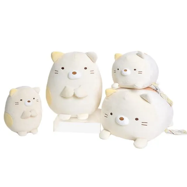 1pc 19/30cm Japanese Animation Sumikko Gurashi Penguin Cat Plush Toys San-X Corner Bio Cartoon Doll for Kids Birthday Gifts