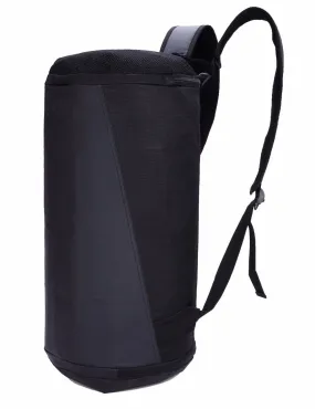 2 in 1 Black 36 to 55 Litre Backpack with Shoe Compartment