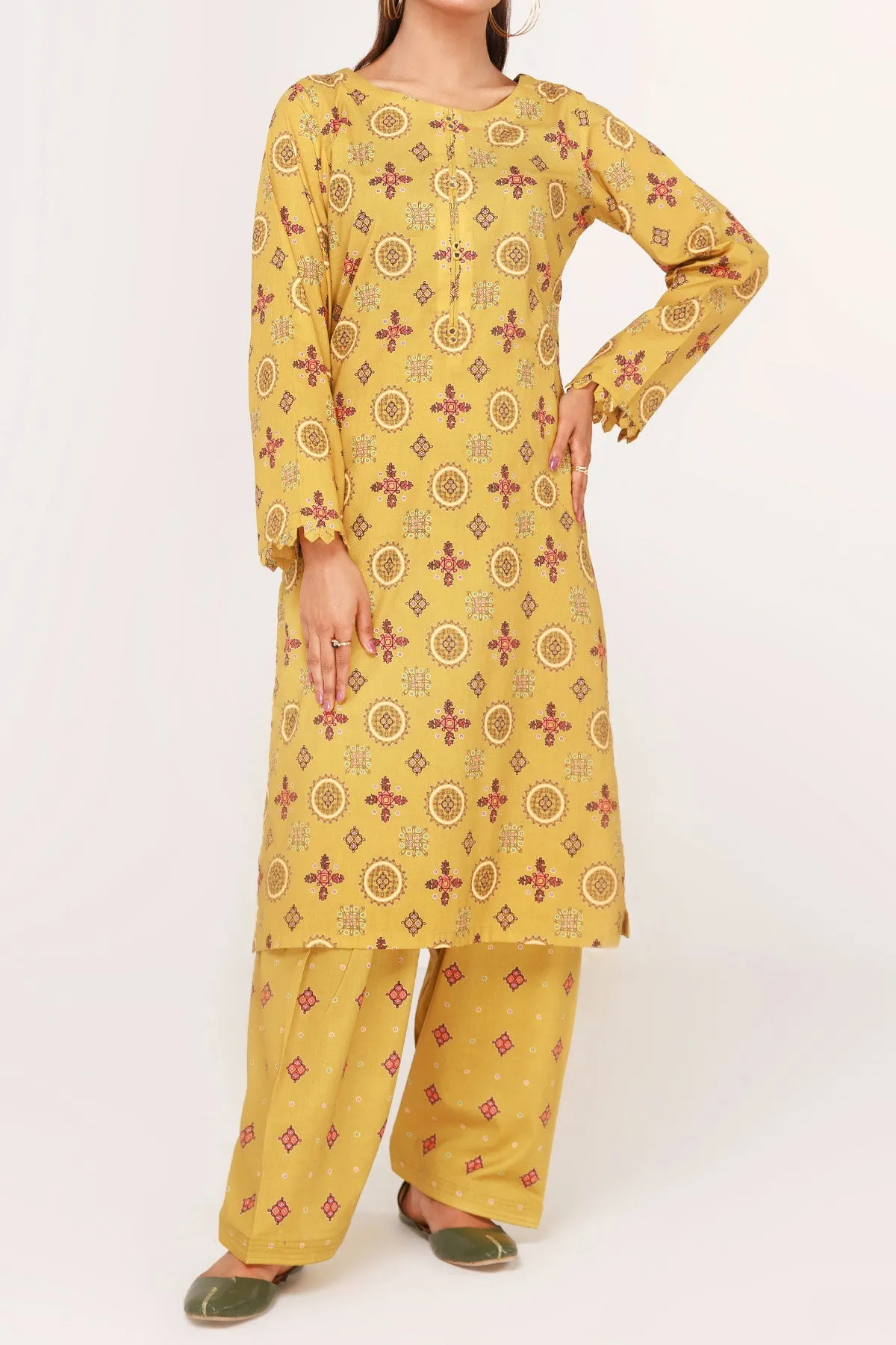 2 PIECE DIGITAL PRINT LAWN| DPC-320