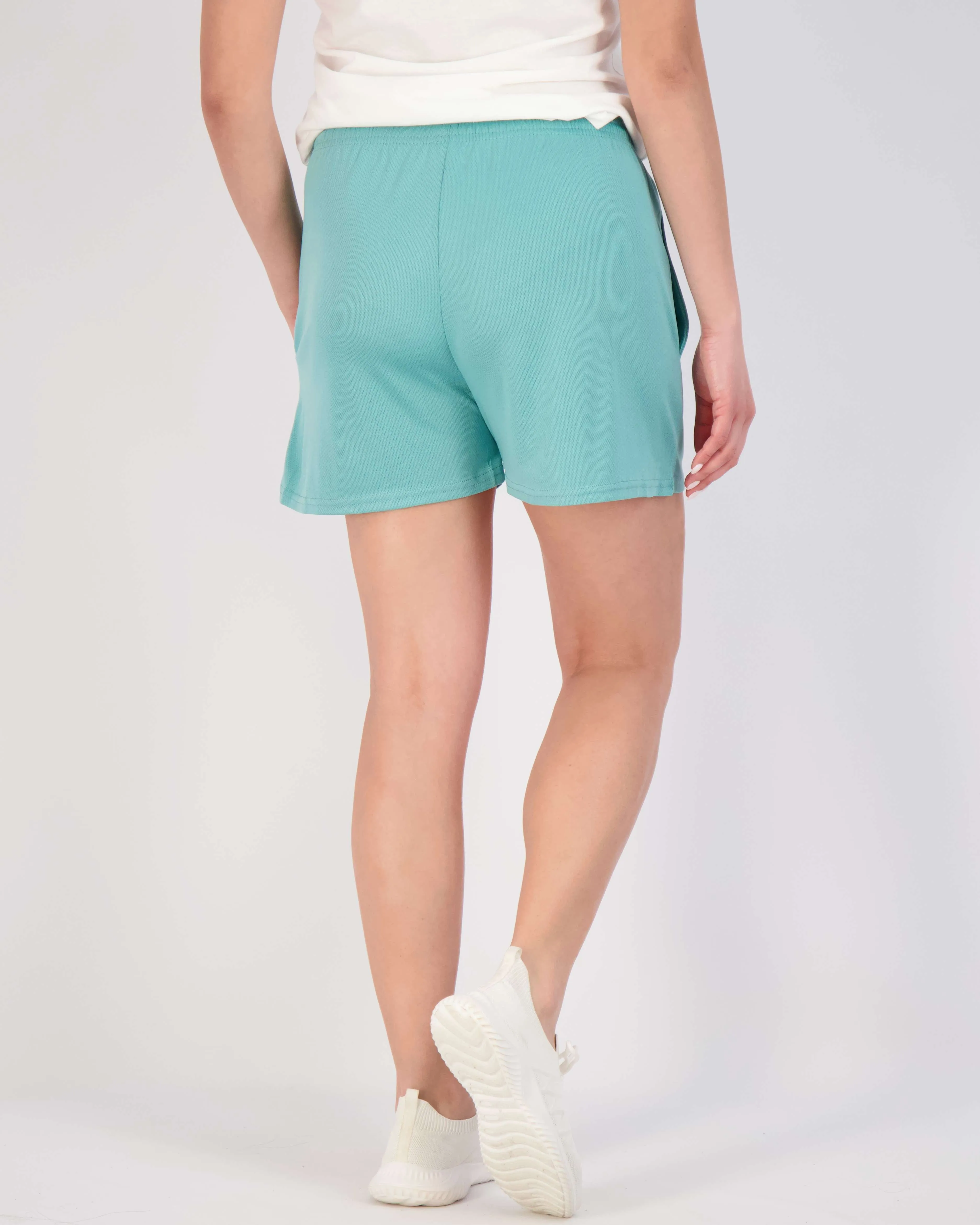 4 Pack: Womens Active Mesh Shorts