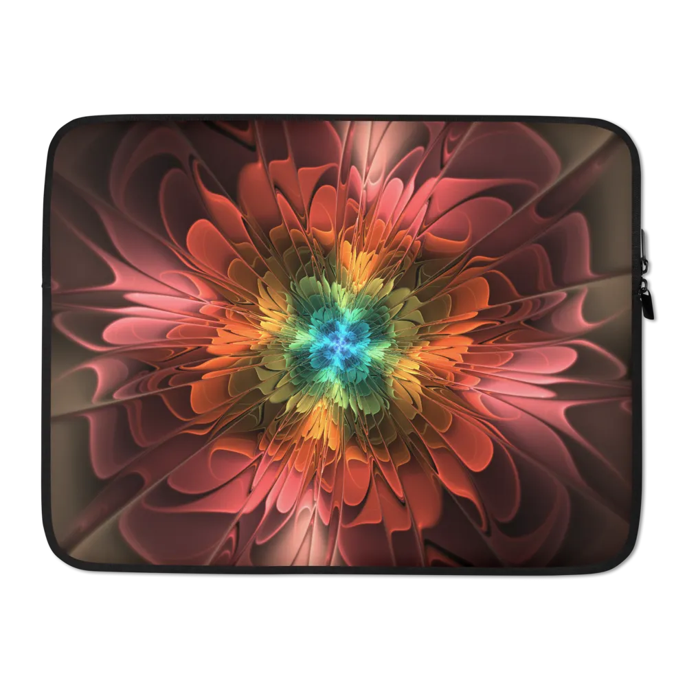 Abstract Flower 03 Laptop Sleeve