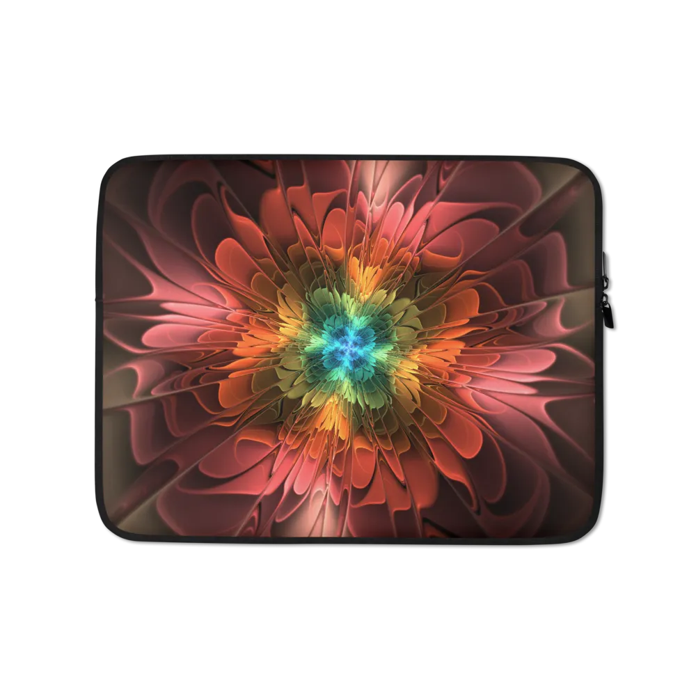 Abstract Flower 03 Laptop Sleeve