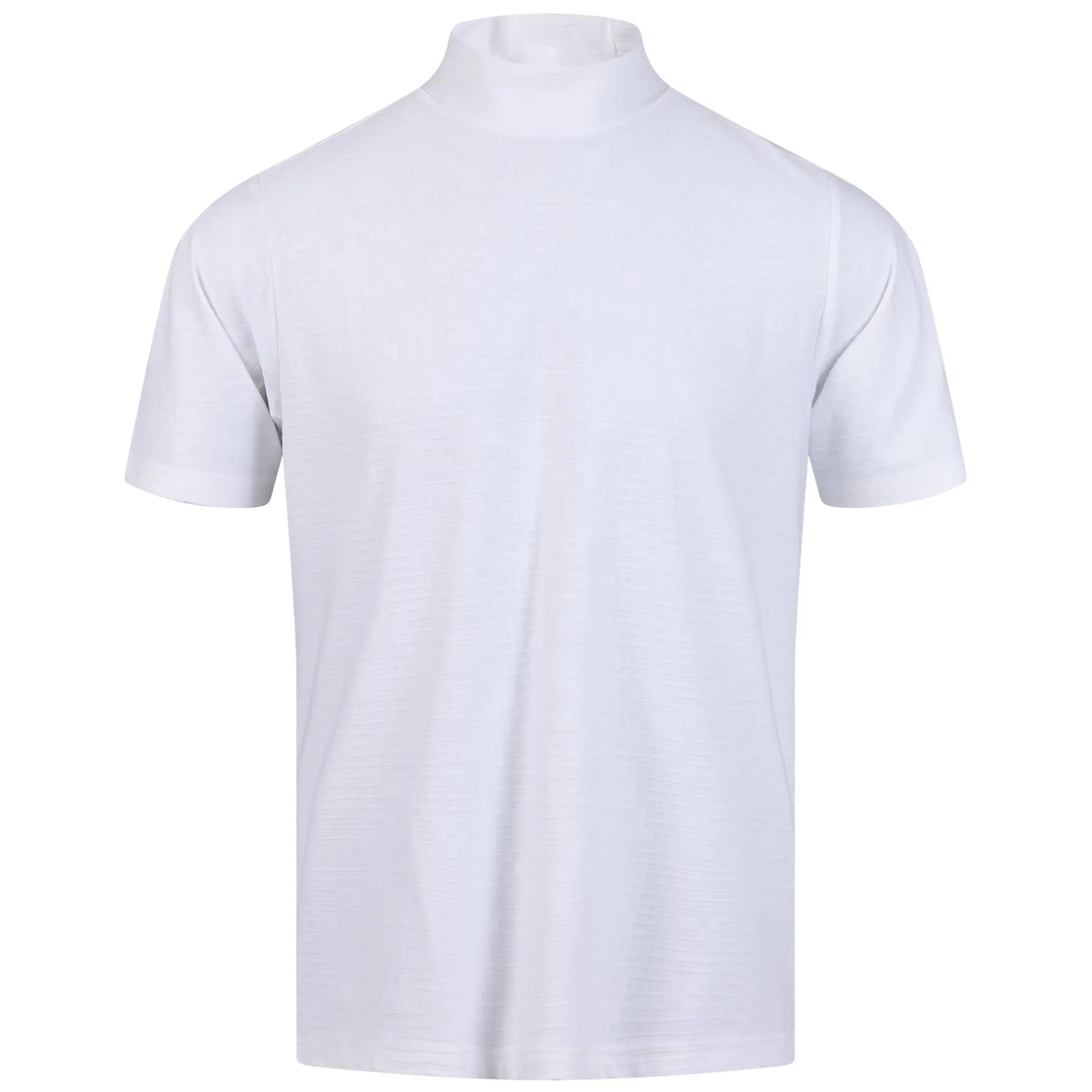 Adicross Mock Neck Polo White - AW23