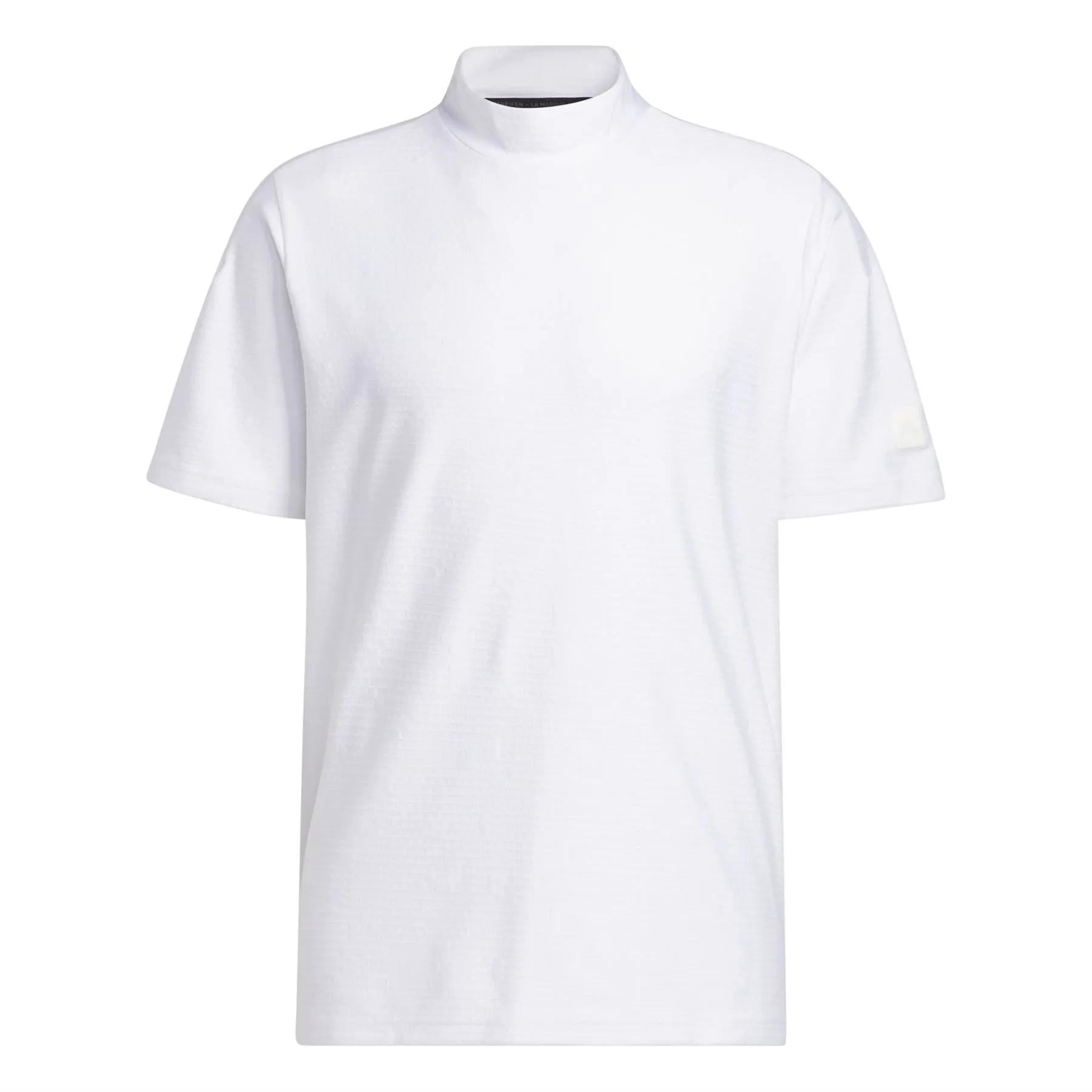 Adicross Mock Neck Polo White - AW23