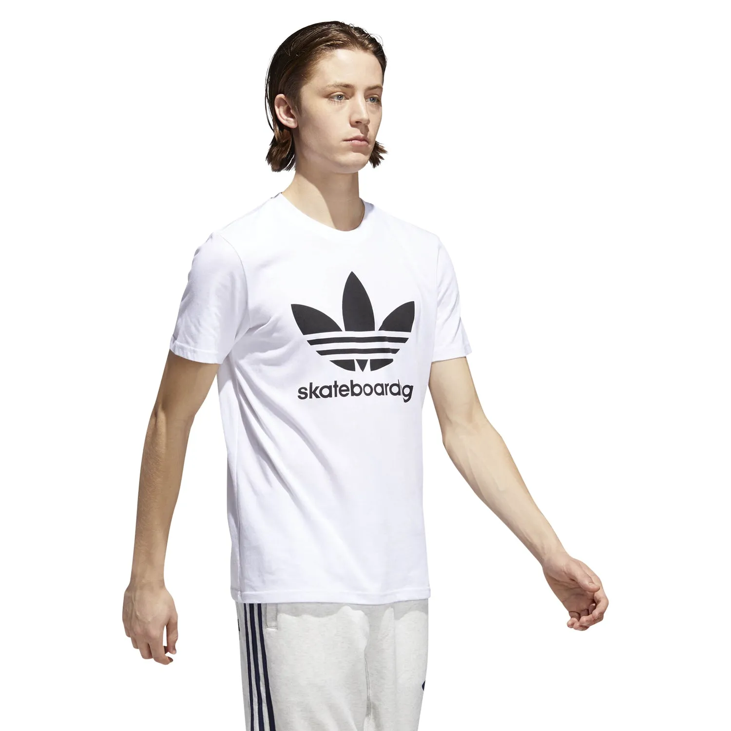 adidas Originals Men's Clima 3.0 Skate T-Shirt - White