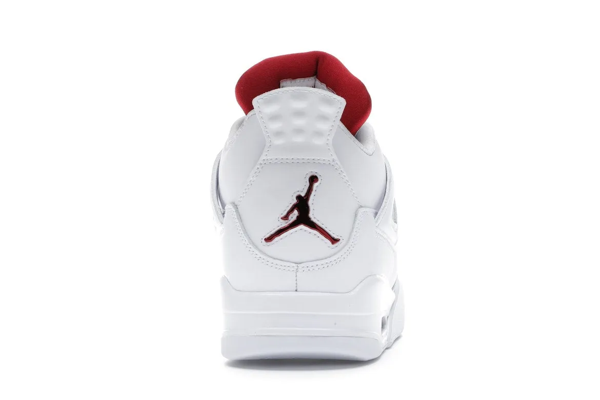 Air Jordan Retro 4 Metallic Red