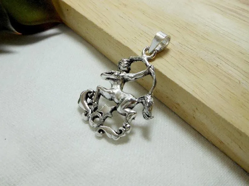 Amazing Handcraft Sterling Silver Sagittarius Star Sign Charm,Sagittarius Charm,Sagittarius Zodiac Charm,Birth Sign Charm,Personalized Gifts