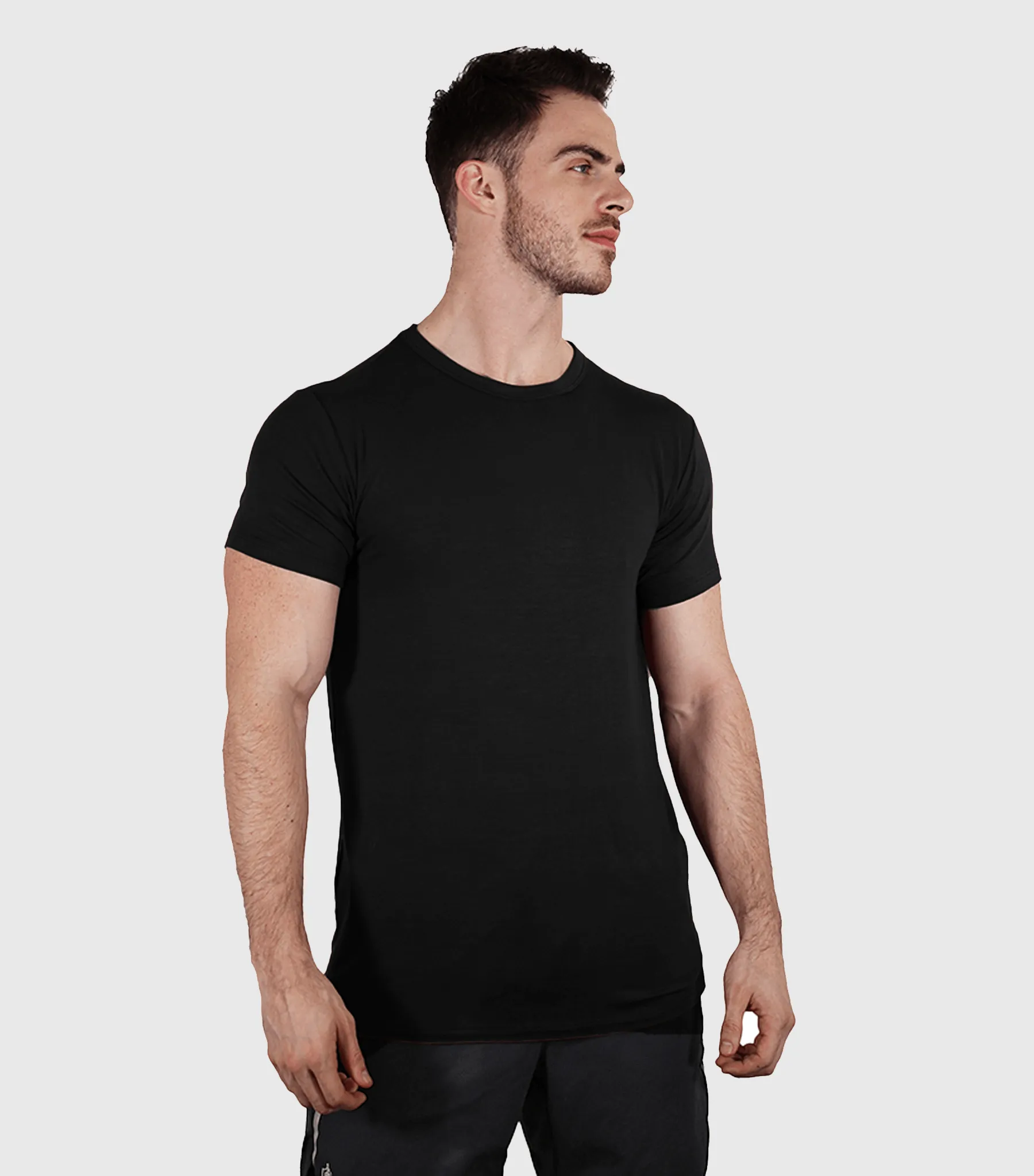 Bamboo Aerotech T-Shirt - Black