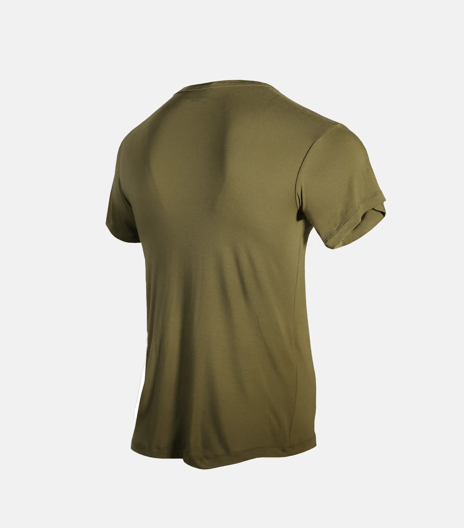 Bamboo Aerotech T-Shirt - Olive Green