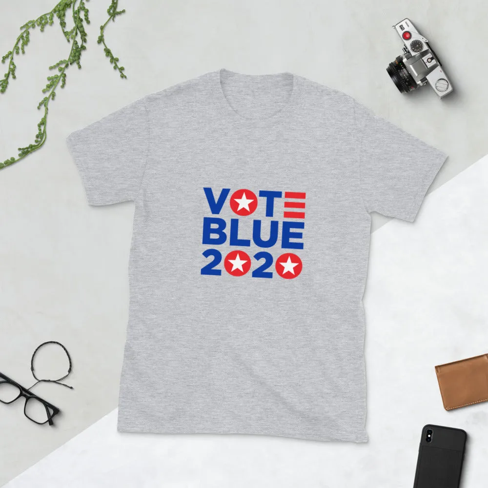 BDD Vote Blue 2020 Short-Sleeve Unisex T-Shirt