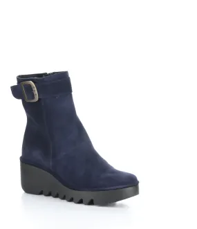 BEPP396FLY 003 NAVY Round Toe Boots