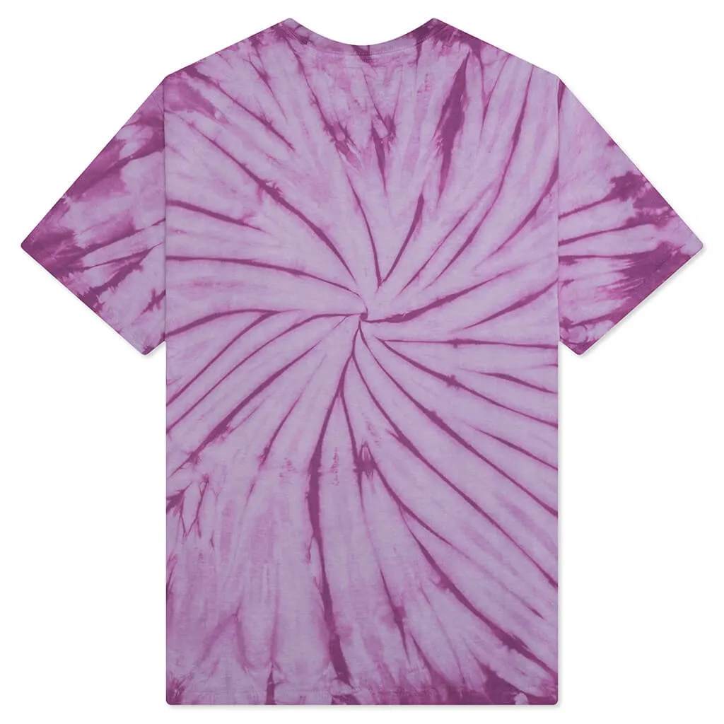 Beyond Earth Tee - Botanical Tie Dye Purple