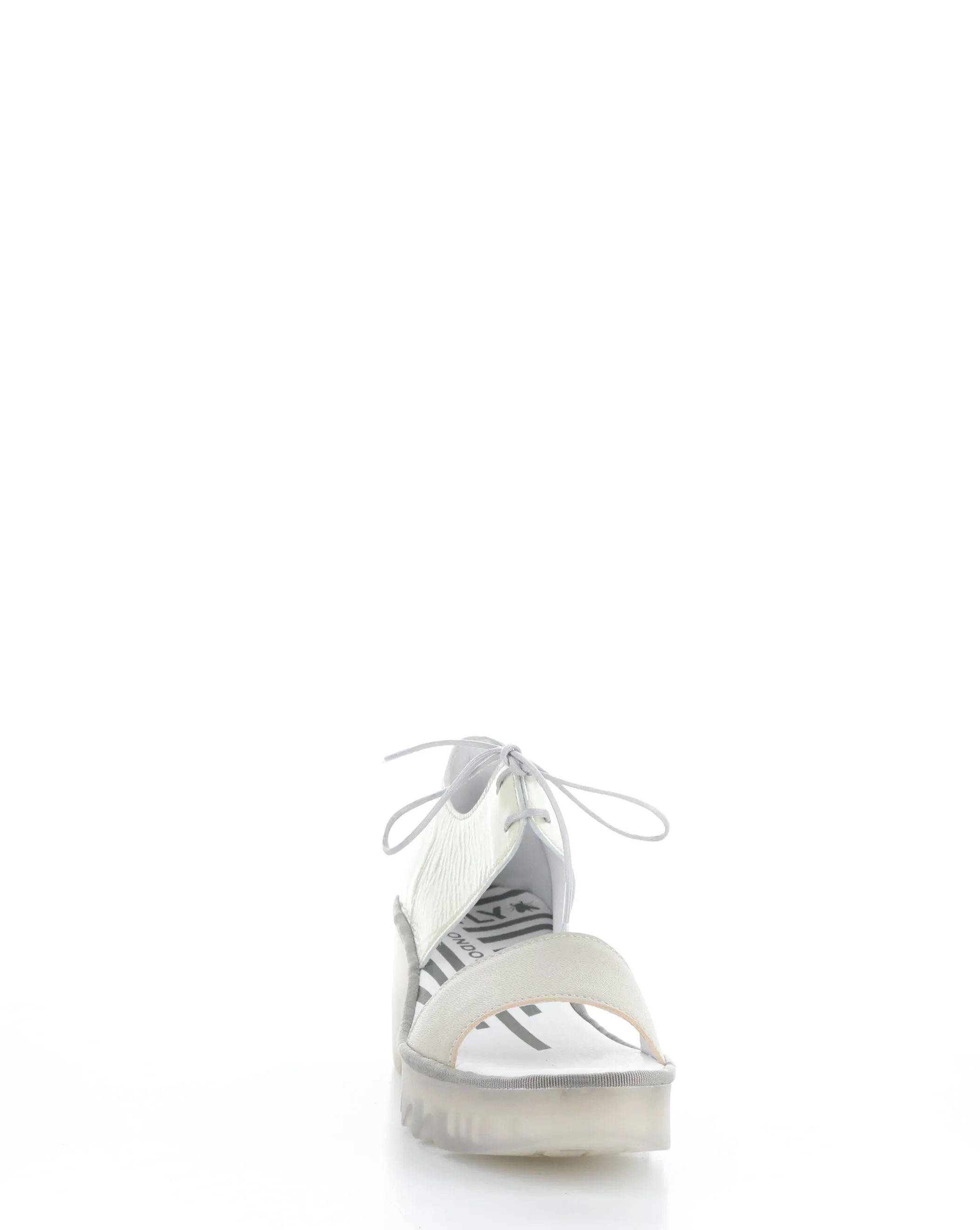 BILU465FLY Silver Lace-up Sandals