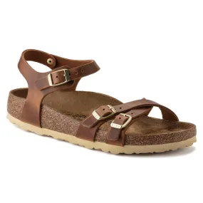 Birkenstock Women's Kumba Oiled Leather (Cognac)