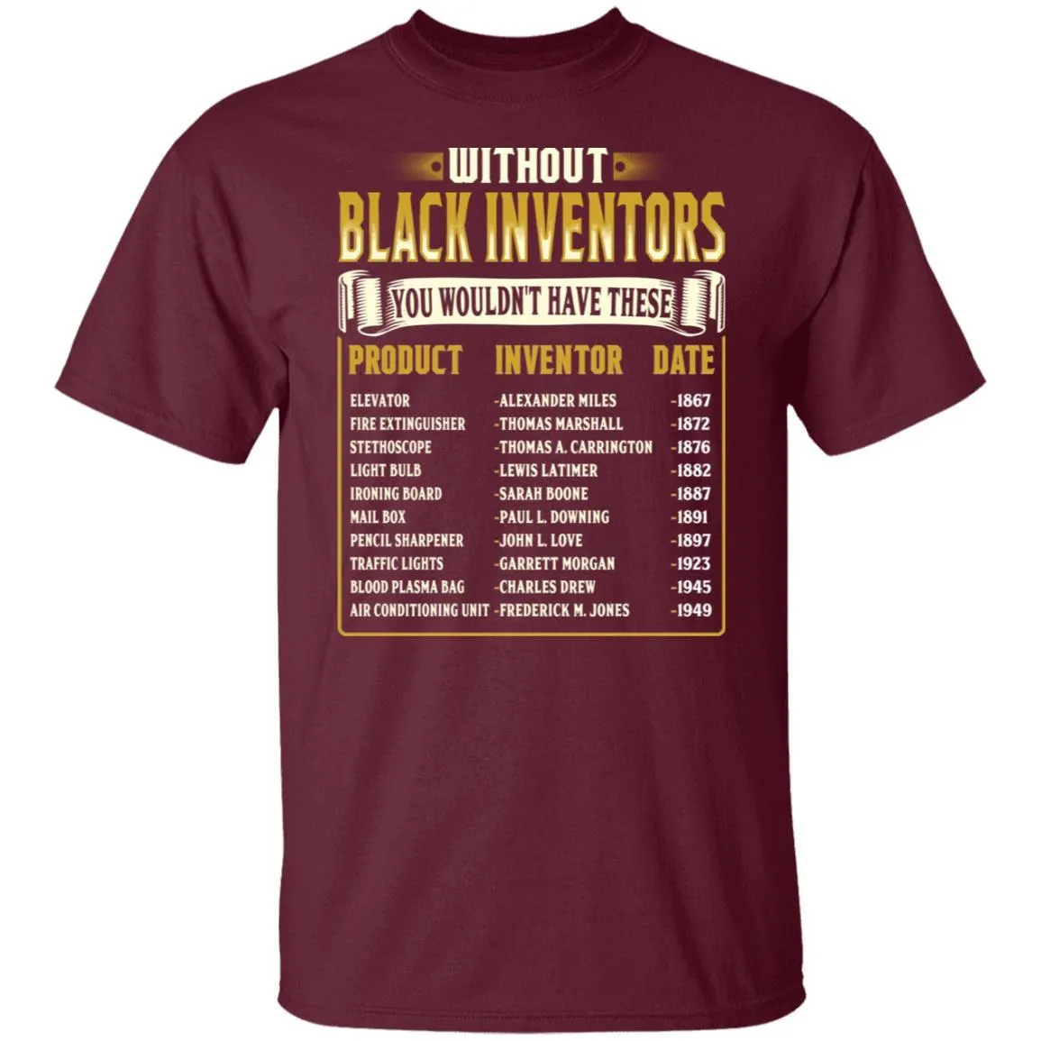 Black Inventors T-Shirt