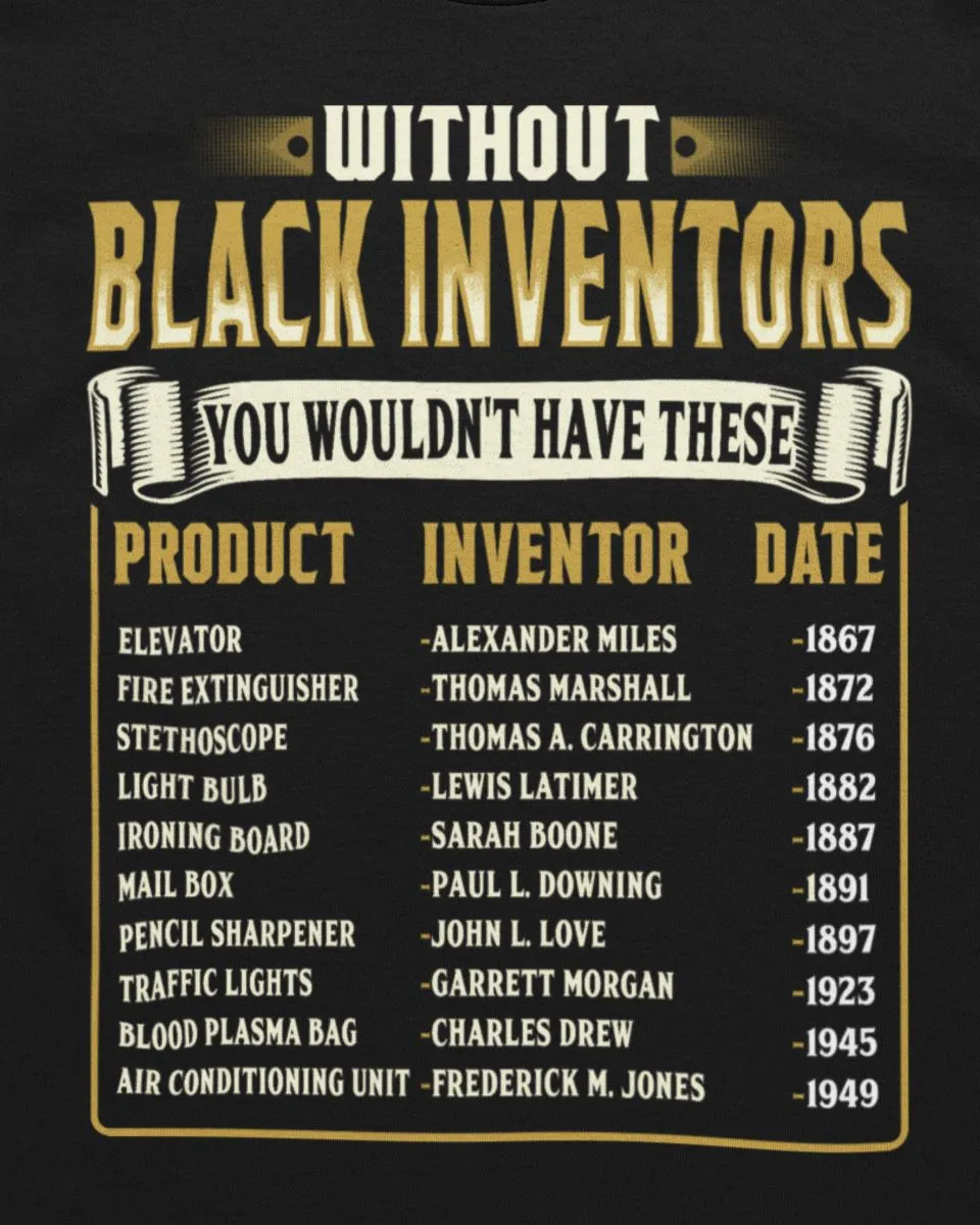 Black Inventors T-Shirt