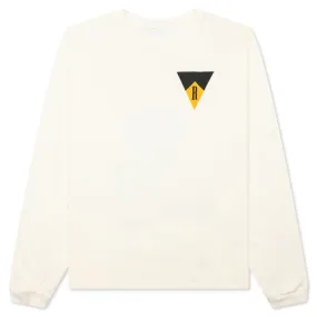 Blood and Mud L/S Tee - Vintage White