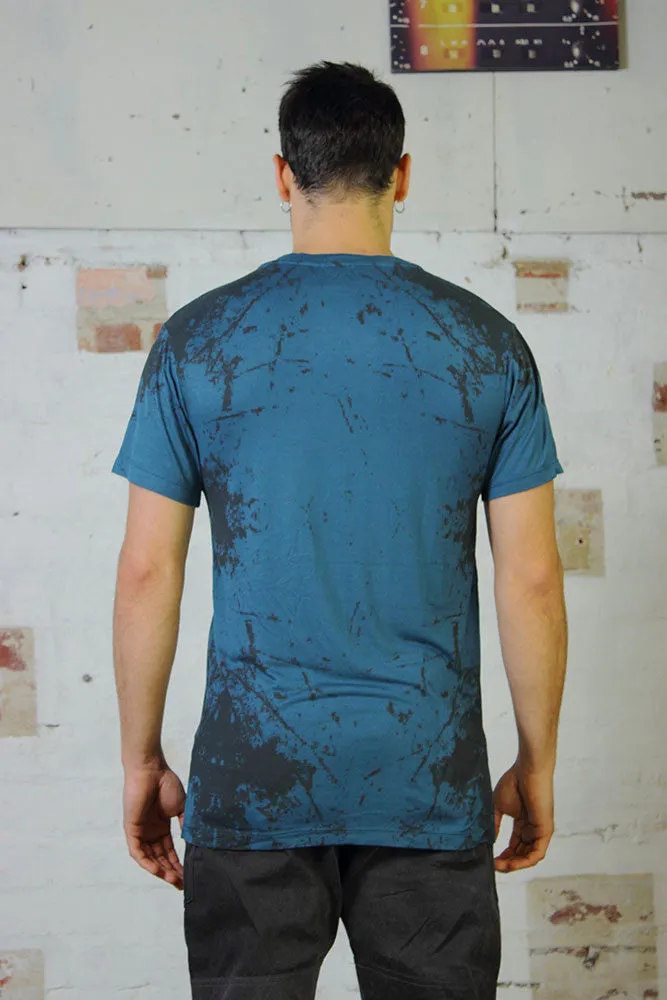 Blue Textural T