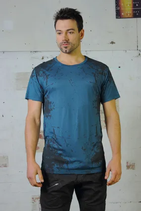 Blue Textural T