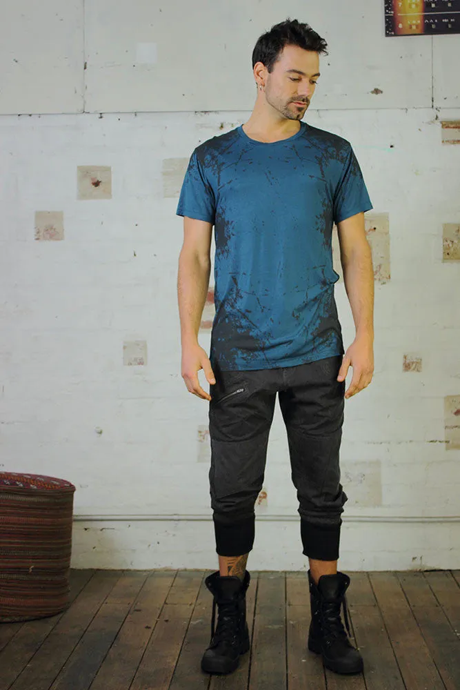 Blue Textural T