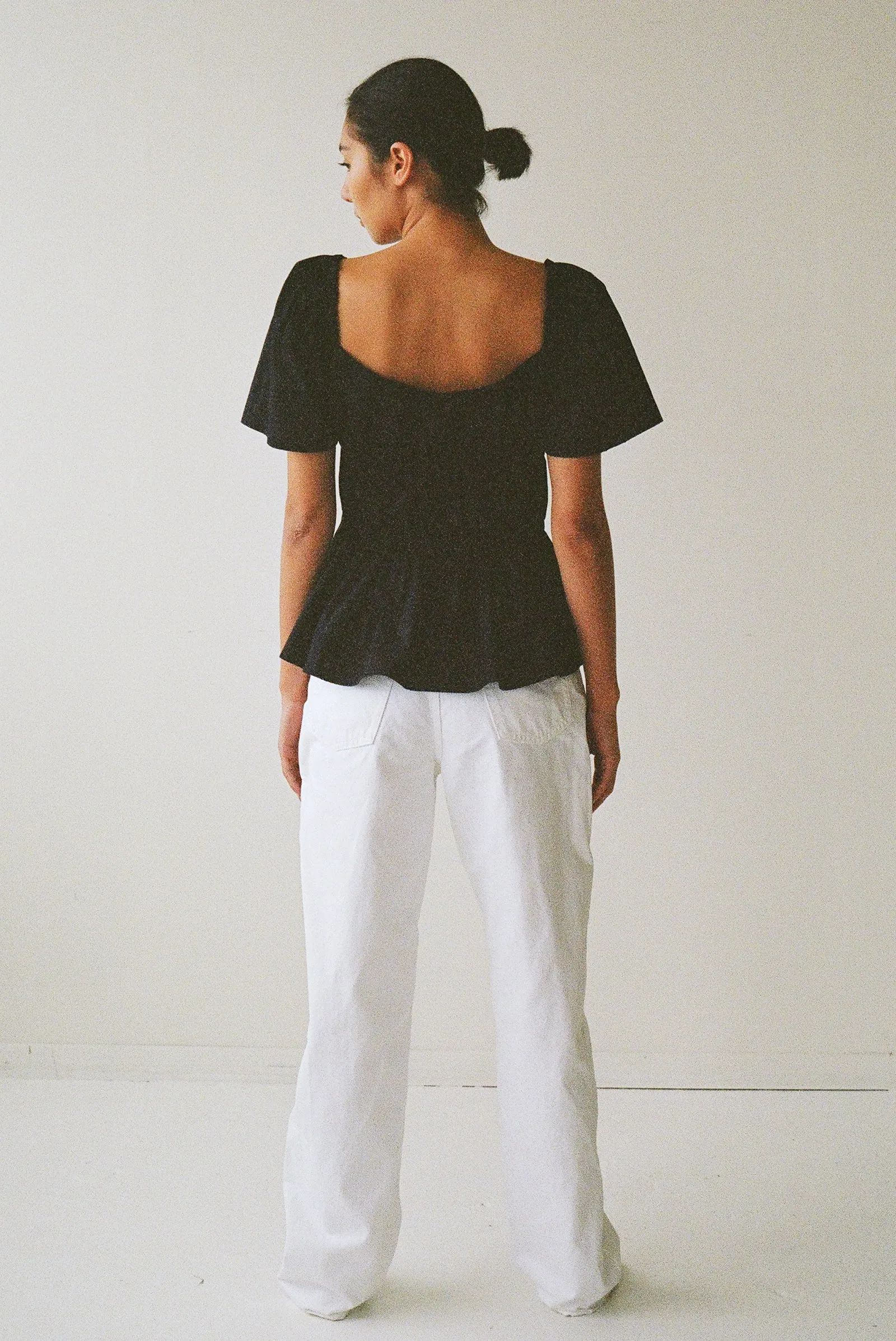 Bodice Top in Black