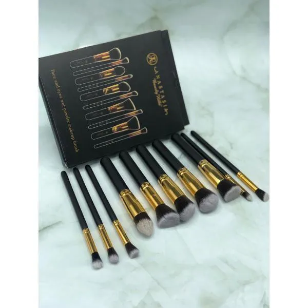 Buy Best Quality Makeup Brushes Set of 10 Pcs