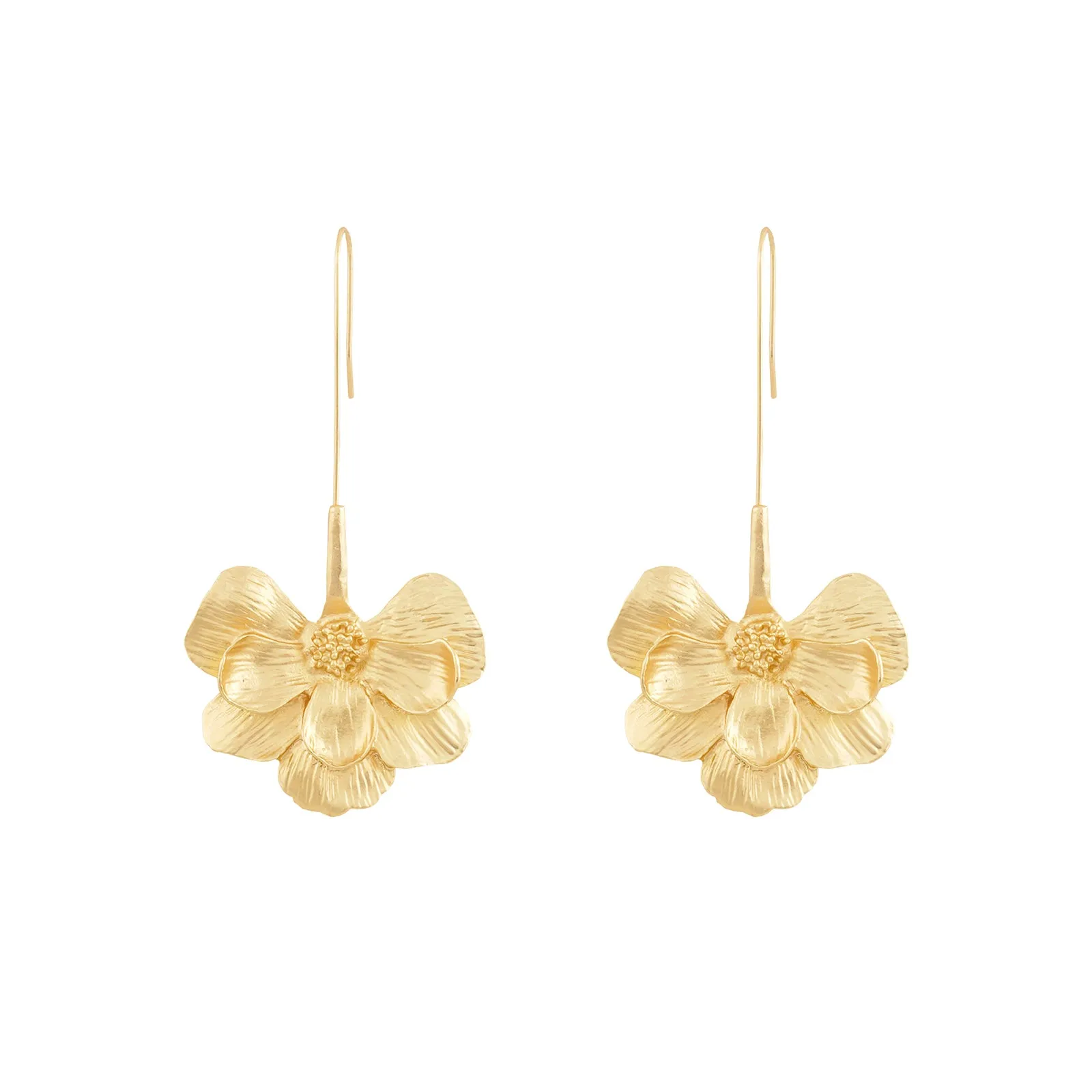 Calanthe Gold Earrings