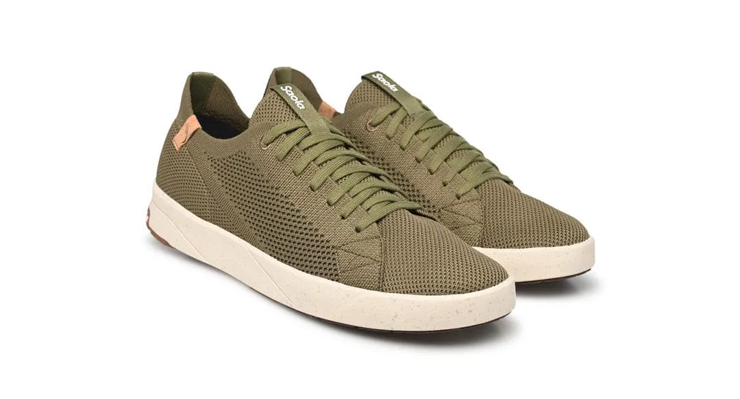 Cannon Knit 2.0 Men's Recycled PET Sneakers | Burnt Olive