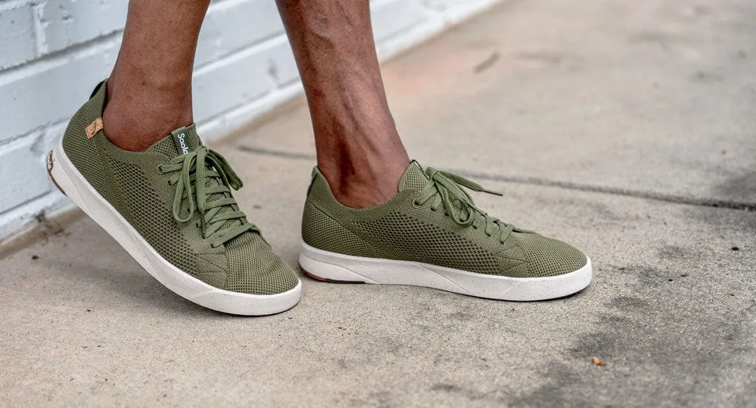 Cannon Knit 2.0 Men's Recycled PET Sneakers | Burnt Olive