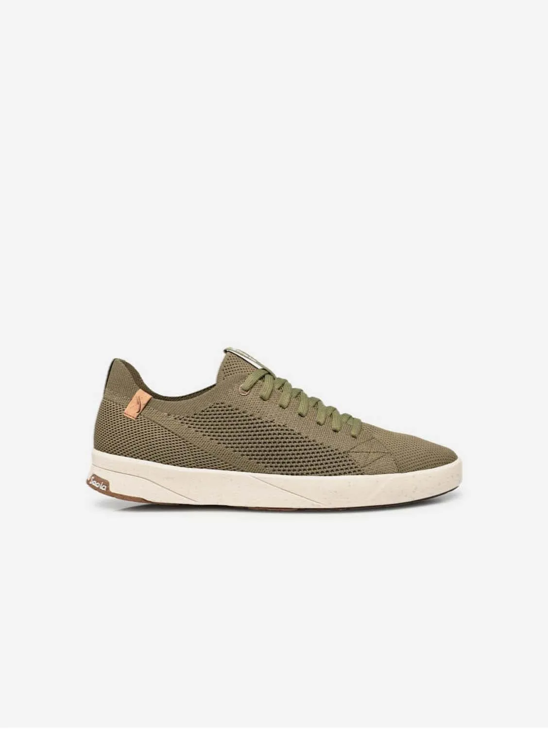 Cannon Knit 2.0 Men's Recycled PET Sneakers | Burnt Olive