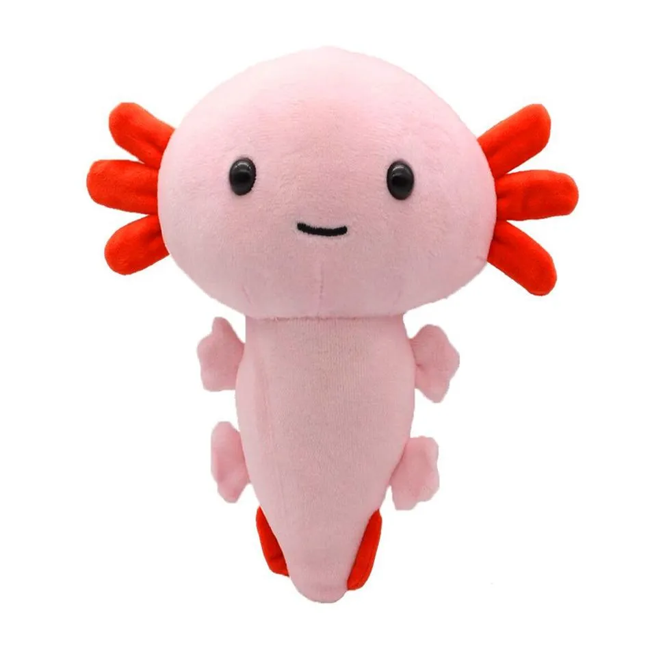 Cartoon Plush Axolotl Plush Toy Kawaii Animal Axolotl Plushies Figure Doll Toy Cartoon Pink Axolotl Stuffed Doll Gifts