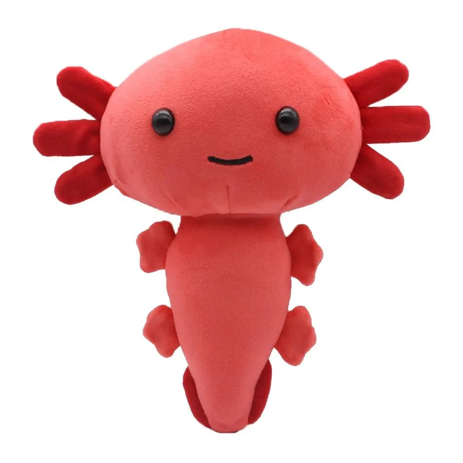 Cartoon Plush Axolotl Plush Toy Kawaii Animal Axolotl Plushies Figure Doll Toy Cartoon Pink Axolotl Stuffed Doll Gifts