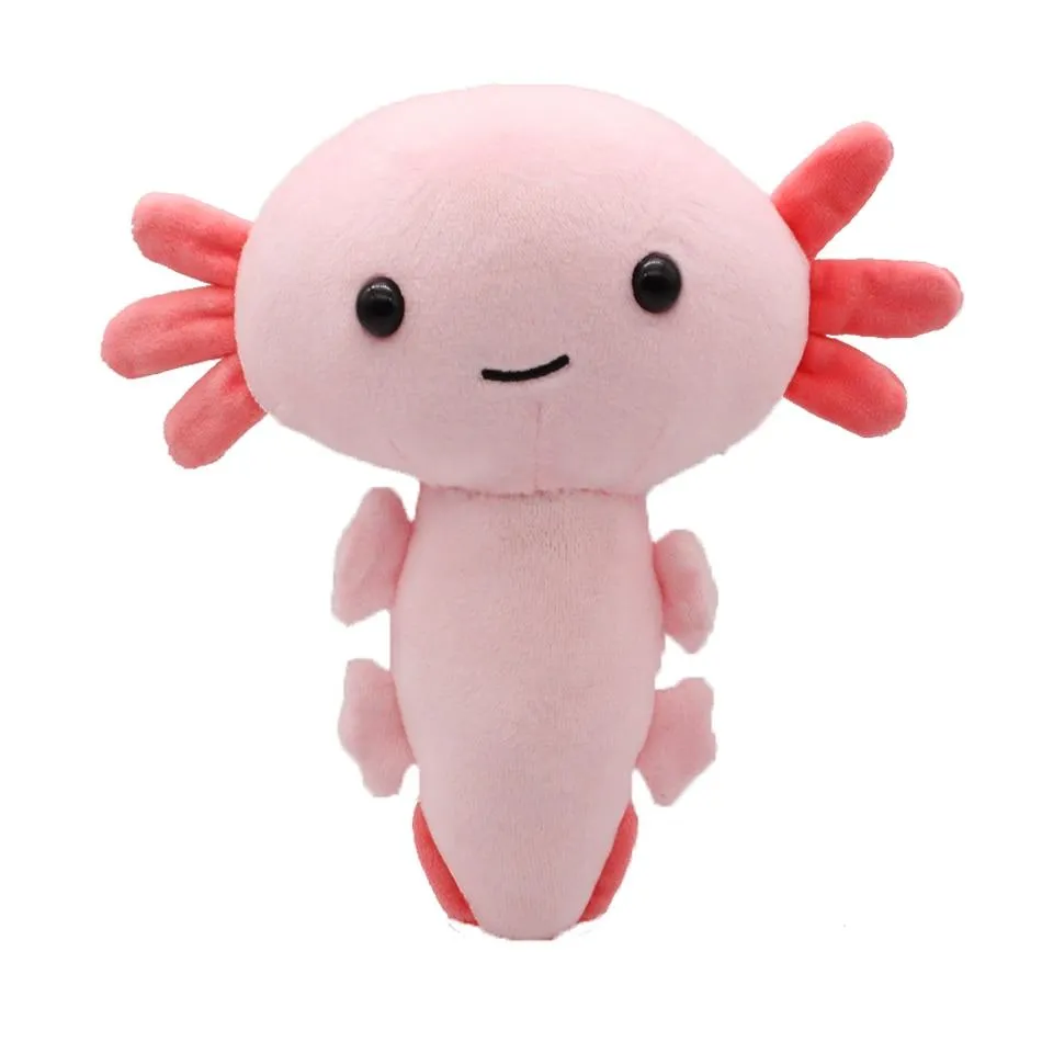 Cartoon Plush Axolotl Plush Toy Kawaii Animal Axolotl Plushies Figure Doll Toy Cartoon Pink Axolotl Stuffed Doll Gifts