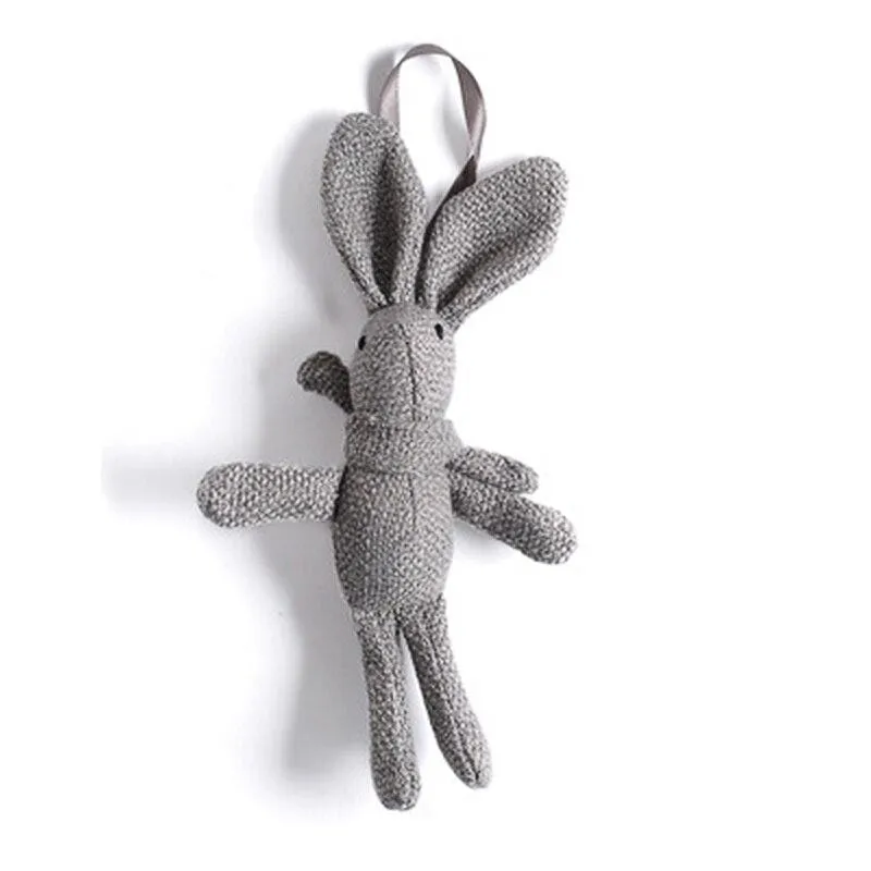 Cartoon Teddy Bear Rabbit Plush Toys Cute Bunny Keychain Pendant Doll Soft Stuffed Animal Plush Toy Wedding Party Birthday Decor