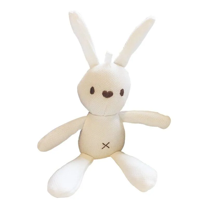 Cartoon Teddy Bear Rabbit Plush Toys Cute Bunny Keychain Pendant Doll Soft Stuffed Animal Plush Toy Wedding Party Birthday Decor