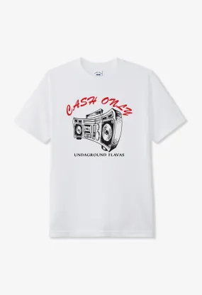 CASH ONLY BOOMBOX S/S TEE