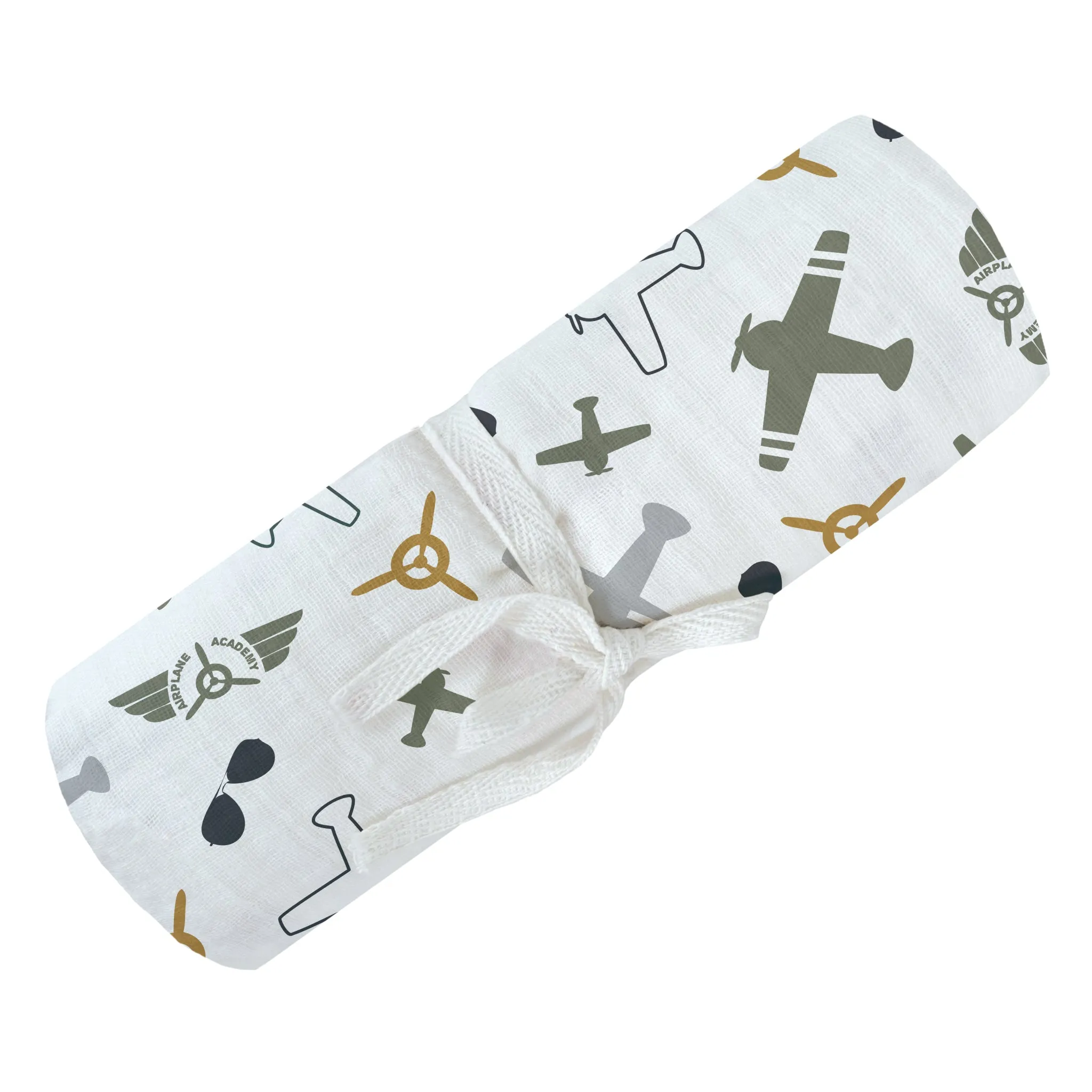 Cotton muslin swaddle - Planes | Partnership