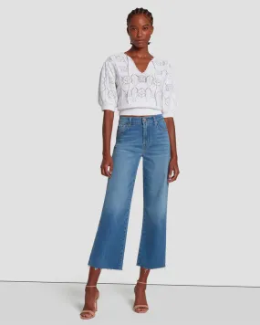 CROPPED ALEXA (SAPPHIRE BLUE) - 7 FOR ALL MANKIND