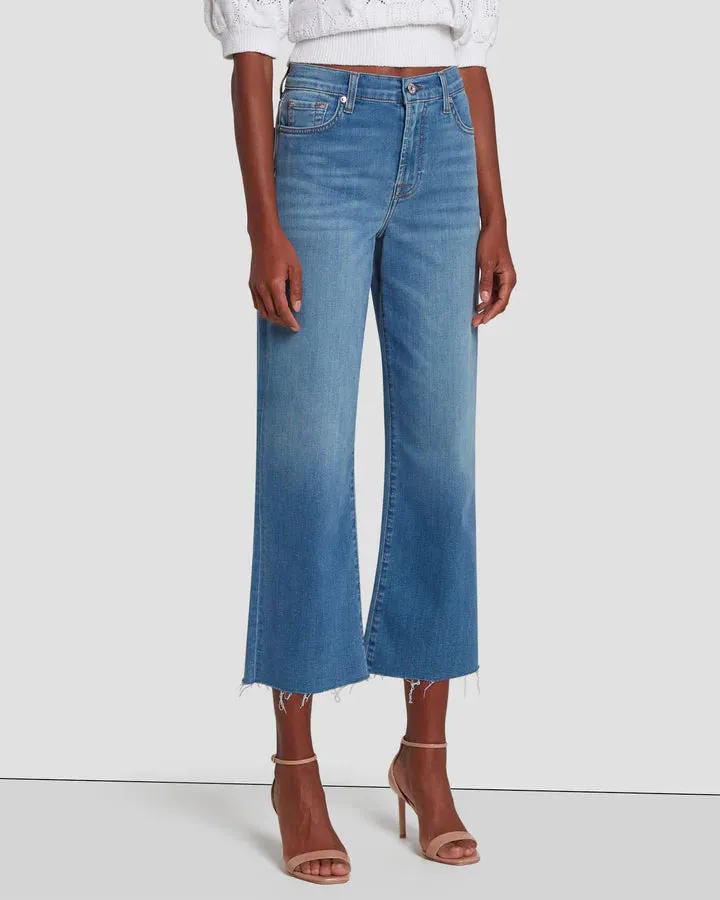 CROPPED ALEXA (SAPPHIRE BLUE) - 7 FOR ALL MANKIND