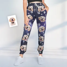 Custom Dog Face Sweatpants Unisex Joggers Universe Style