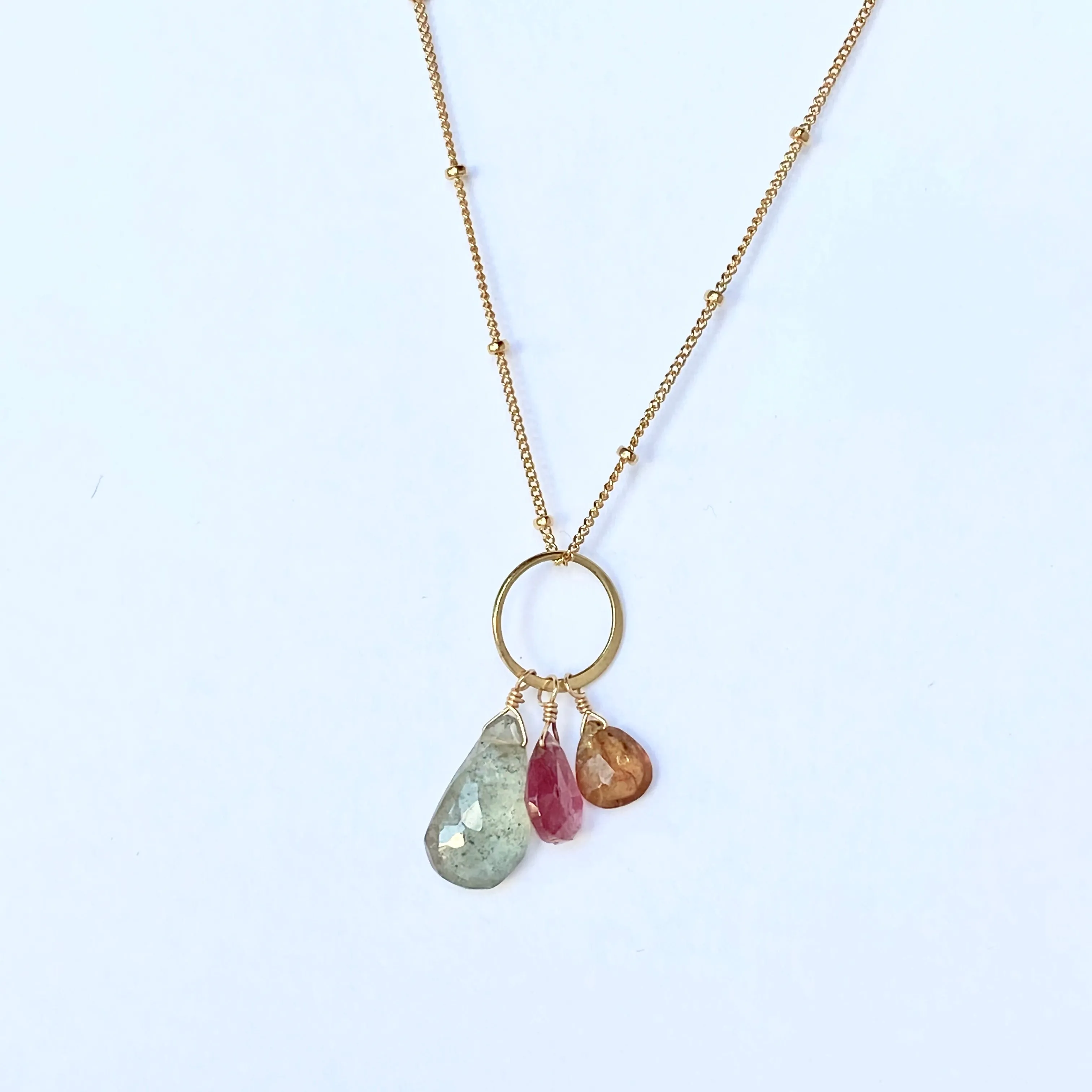 Customizable Birthstone Necklace