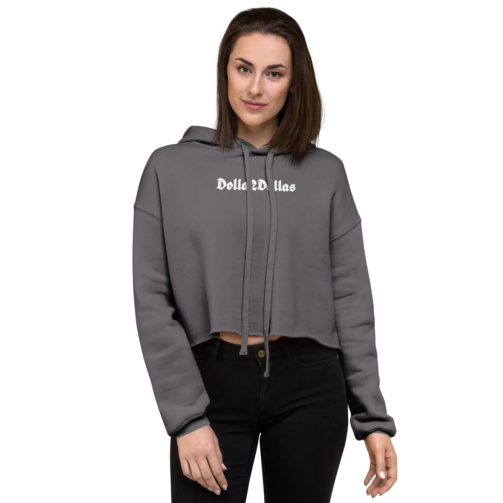 D2D | Women's Classic Crop Top Hoodie