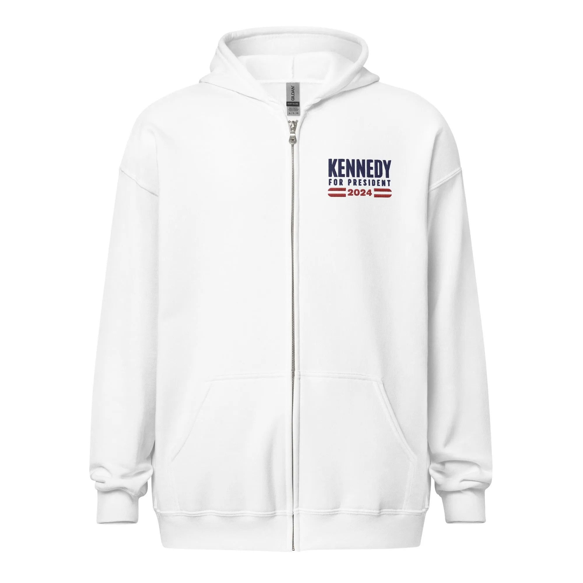 Declare your Independence Embroidered Unisex Zip Hoodie