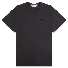 Diag Tab VTG Slim S/S Tee - Black/Black