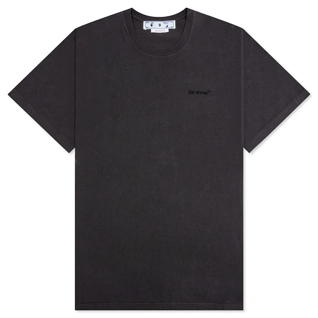 Diag Tab VTG Slim S/S Tee - Black/Black