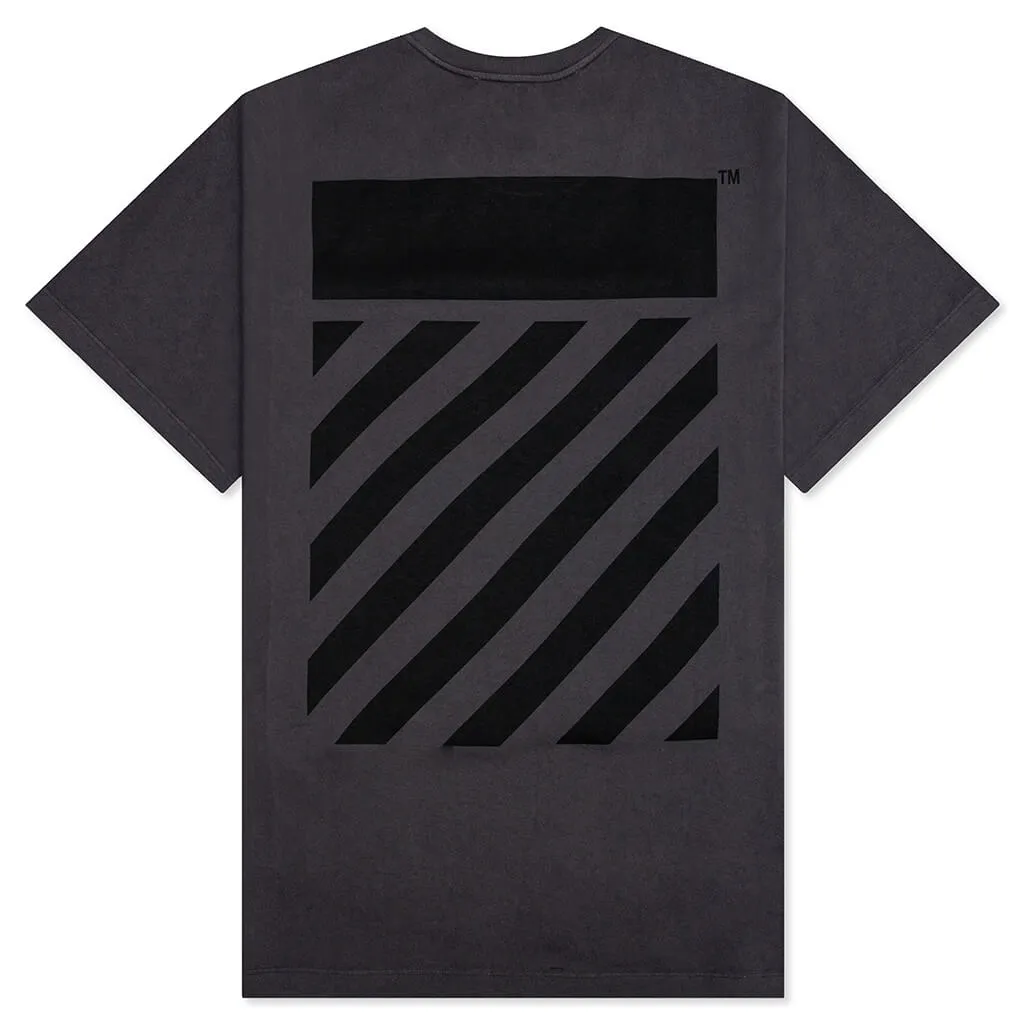 Diag Tab VTG Slim S/S Tee - Black/Black