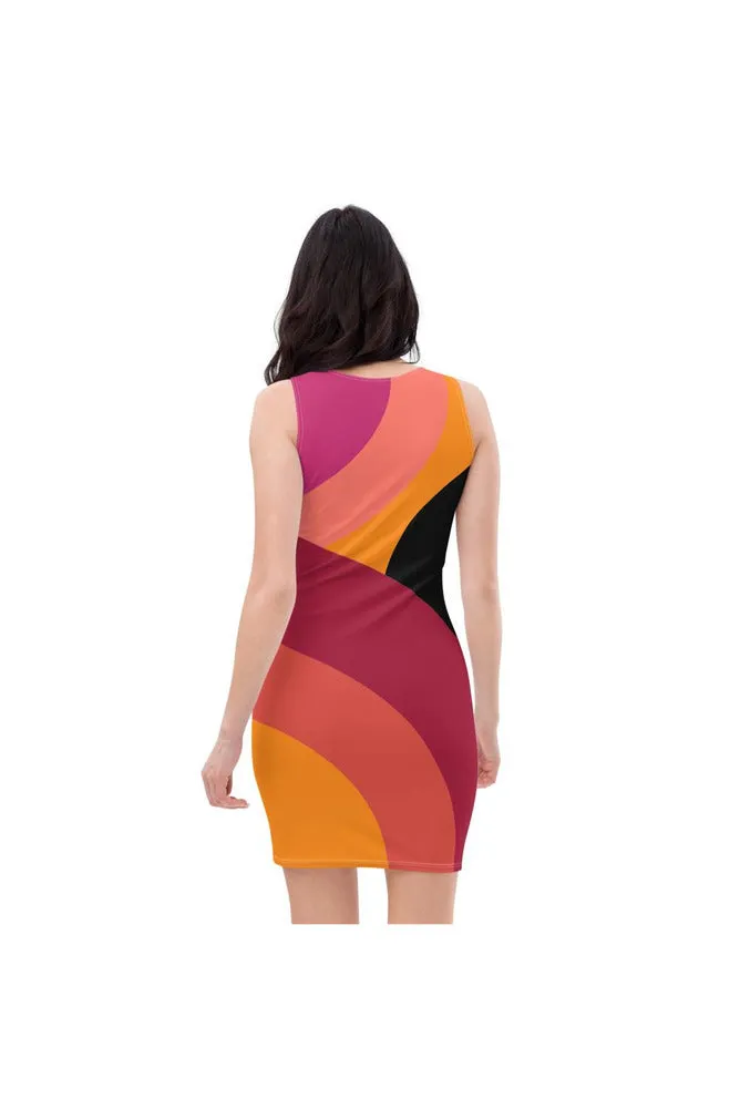 Eden Abstract Sublimation Cut & Sew Dress