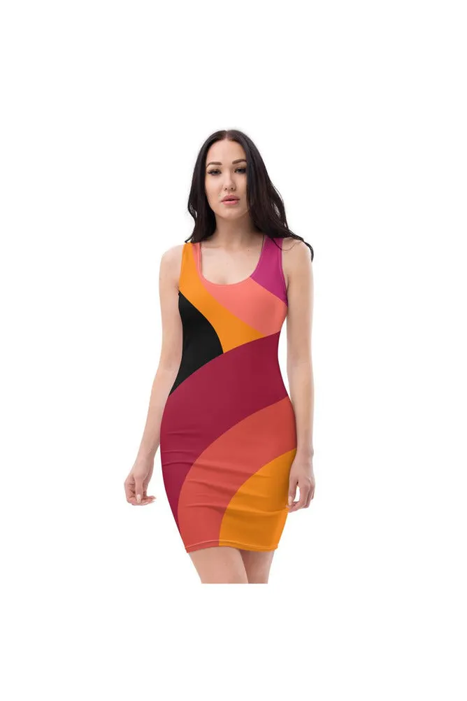 Eden Abstract Sublimation Cut & Sew Dress