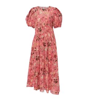 Eden Dress in Hollyhock