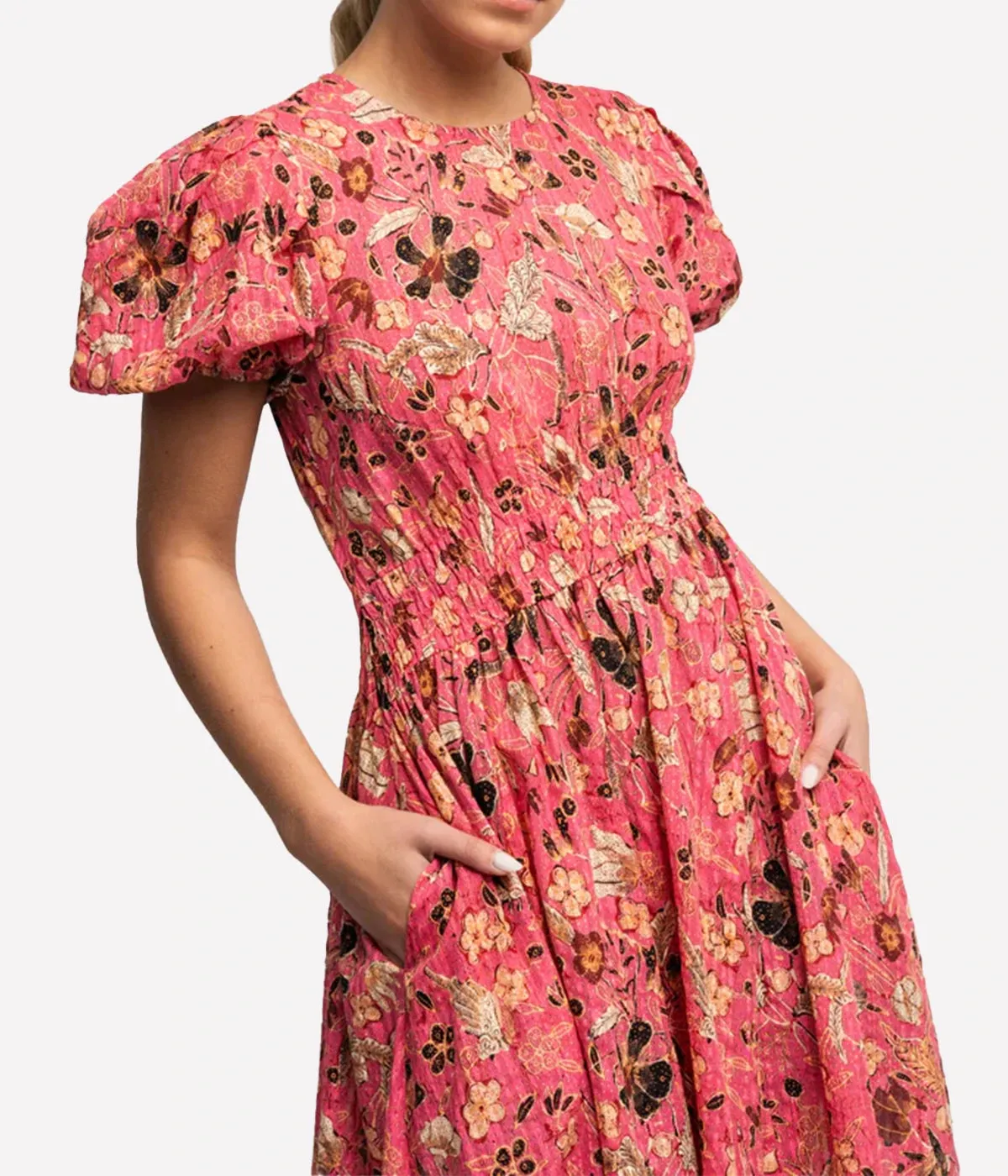 Eden Dress in Hollyhock